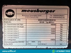 Meusburger 3-ass. Semi dieplader met huifopbouw  // Verhoog- en Verbreedbaar // Naloop gestuurd