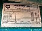 Meusburger 6-ass. Semi dieplader met elektische huifopbouw // 3x naloop gestuurd